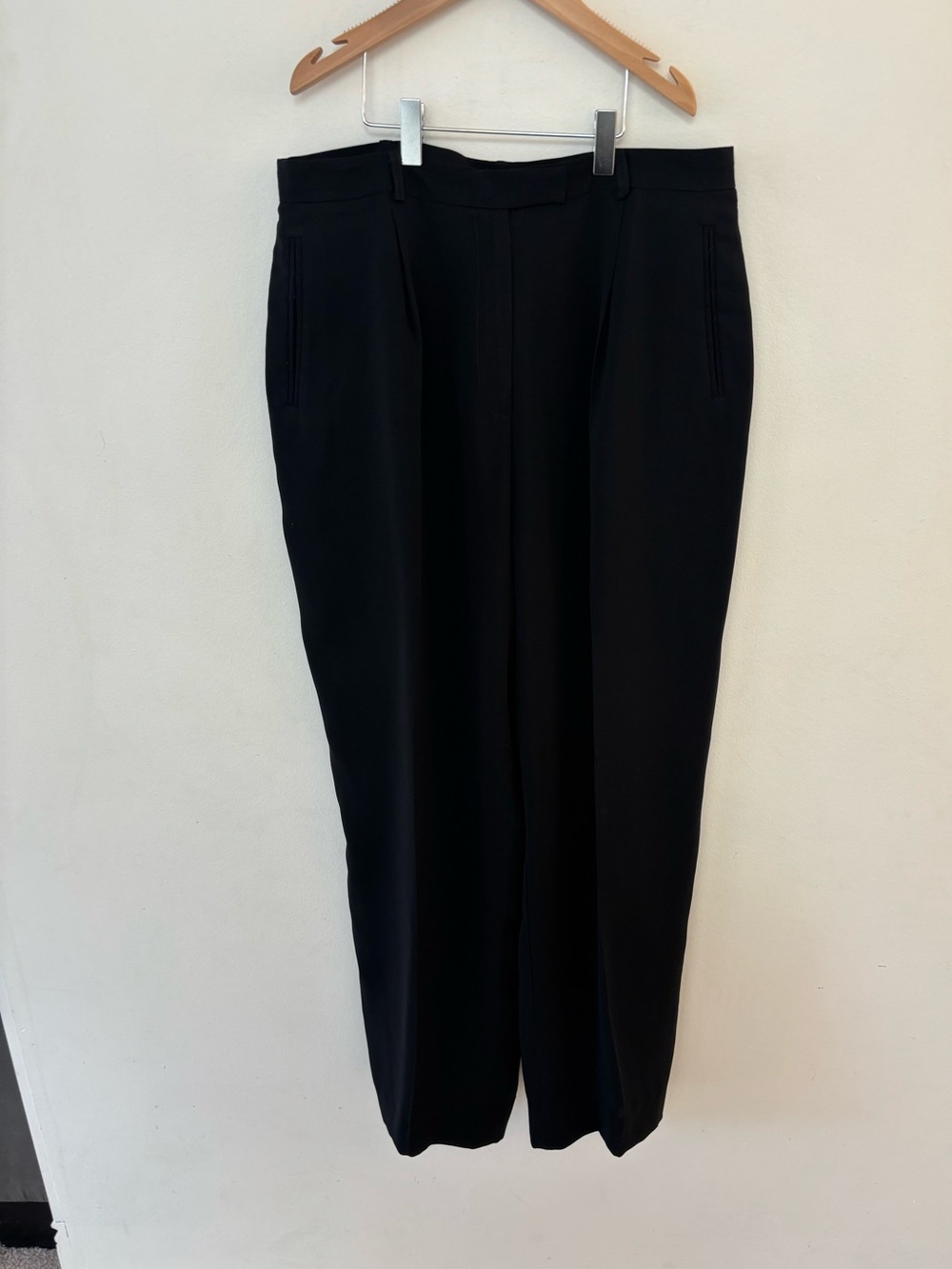 Vintage Lauren Ralph Lauren Black Women's Dress Pants Sz 12, Lined, Ankle Length